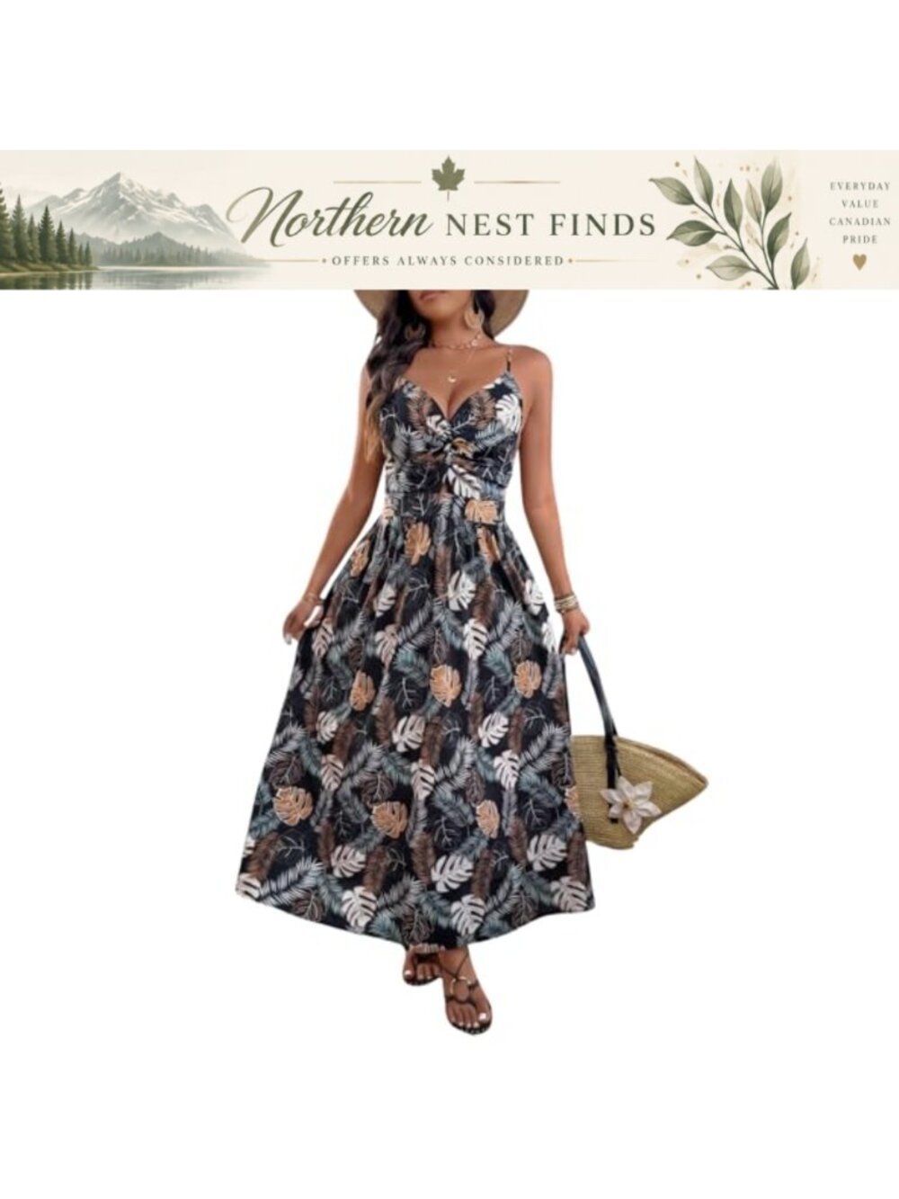 Women's Sleeveless Floral Maxi Dress Boho Wrap Knotted Summer Casual